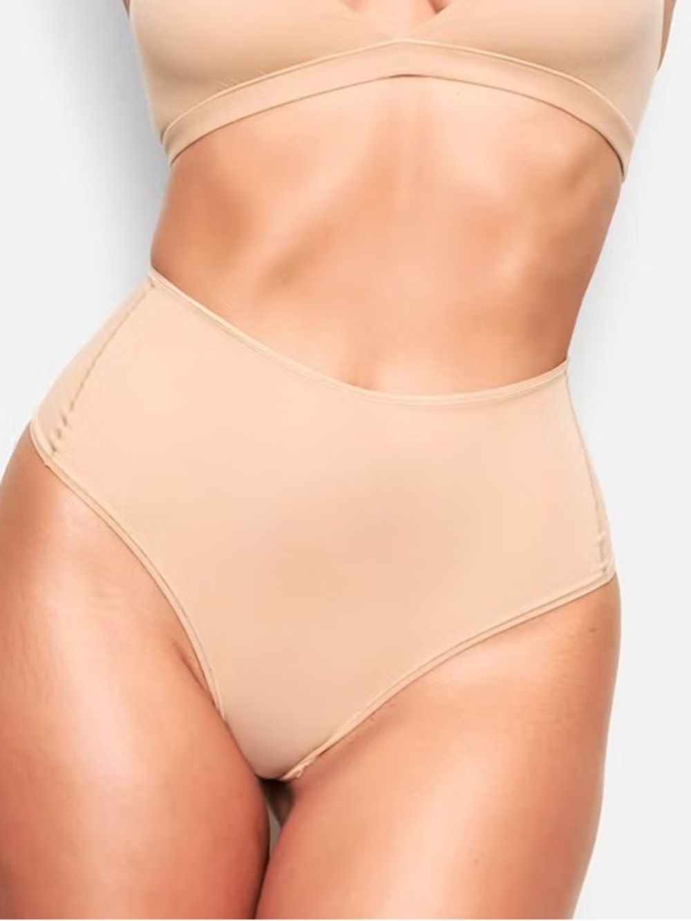 SKIMS Fits Everybody High Waisted Thong Panty L